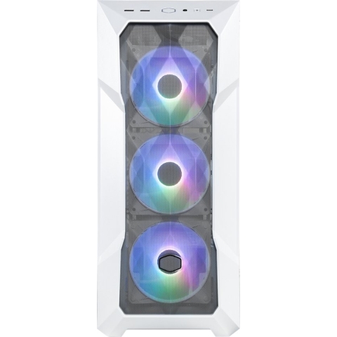 Cooler Master MasterBox TD500 Mesh V2 - Midtowermodel - Mini ITX, Micro ATX, ATX, SSI CEB, E-ATX - wit