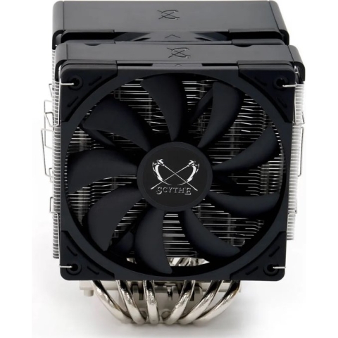 Scythe Fuma 3 - Koeler voor processor - 67m³/h - 1500 omw/min. - 4 - 23.8 dBA - ( voor Intel LGA 1700, 2066, 2011(v3), 1200, 115X - AMD AM5, AM4) - zwart