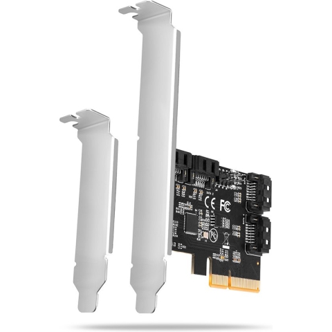 AXAGON PCES-SA4X4 PCIe Controller 4x internal SATA 6G port + LP