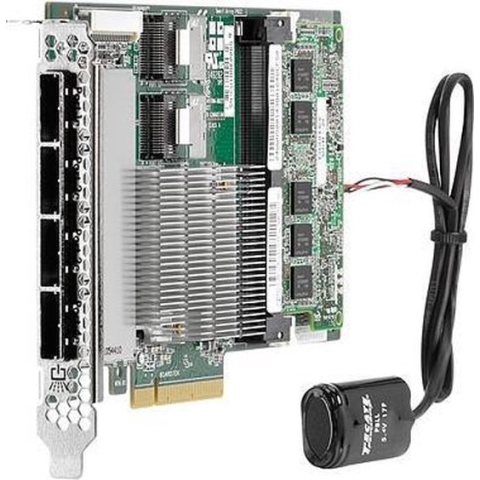 Hewlett Packard Enterprise SmartArray P822/2GB FBWC 6Gb 2-ports-Int/4-ports Ext SAS Controller RAID controller PCI Express x8 3.0
