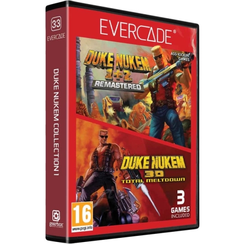 Evercade - Duke Nukem Collection 1 - cartridge 1