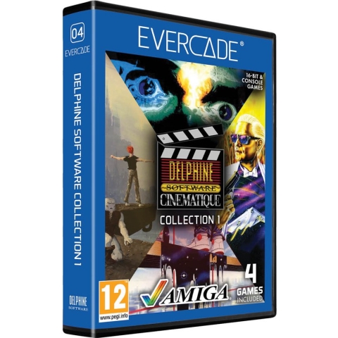 Evercade Delphine Amiga - Home Computer Classics - cartridge 1 - games