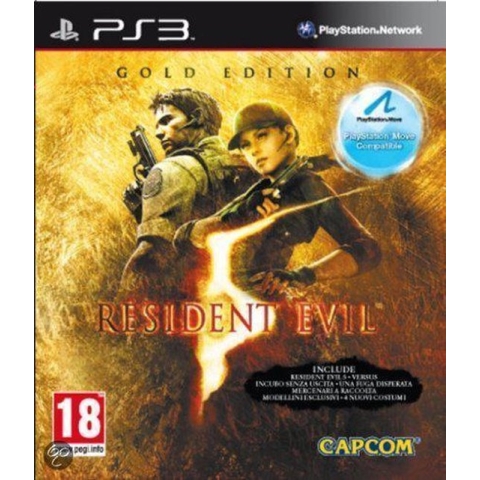 Resident Evil 5 Gold Move Edition