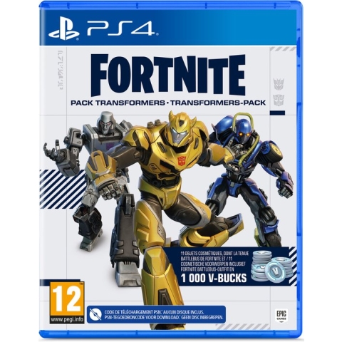 Fortnite: Transformers Pack (Code in a Box) - PS4