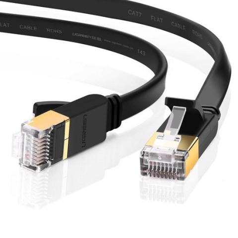 Ugreen 11260 netwerkkabel 1 m Cat7 U/FTP (STP) Zwart