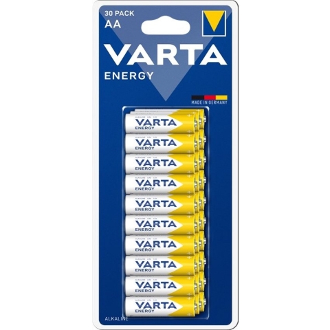 Varta AA (LR6) Energy batterijen - 30 stuks in blister