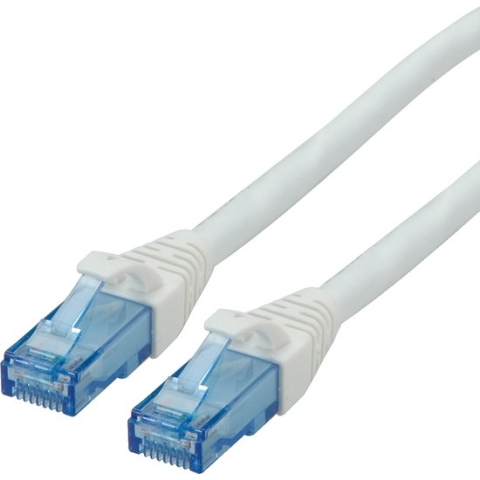 ROLINE Patchkabel Cat.6A UTP, Component Level, LSOH, wit, 15 m