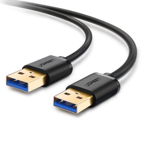 UGREEN USB-A naar USB-A SuperSpeed Data Kabel USB 3.0 5Gbps 1M Zwart