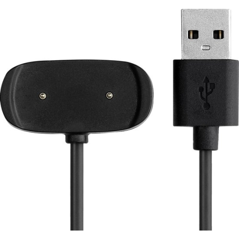 kwmobile USB-oplaadkabel geschikt voor Huami Amazfit T-Rex Pro A2011 / GTR 2 / GTS 2 - Kabel voor smartwatch - zwart