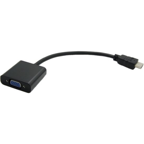 Value NX080400101 0,15 m HDMI VGA (D-Sub) Zwart