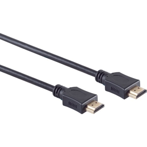HDMI kabel - versie 1.4 (4K 30Hz) - CU koper aders / zwart - 1,5 meter