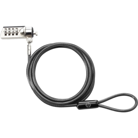 HP Combination Lock - Beveiligingskabelslot - 1.83 m - voor Mobile Thin Client mt22; ProBook 430 G7, 44X G7, 45X G7; ZBook Firefly 14 G7, 15 G7
