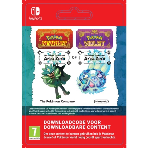 Pokémon Scarlet & Violet DLC - The Hidden Treasure of Area Zero - Game Uitbreiding - Nintendo Switch Download