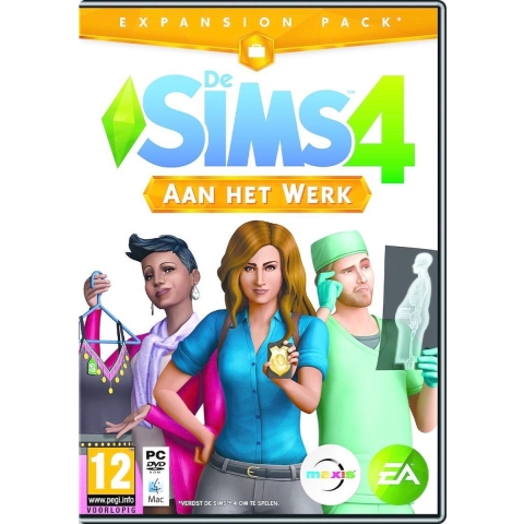 De Sims 4: Aan het Werk - Expansion Pack - Windows + MAC - Code in box