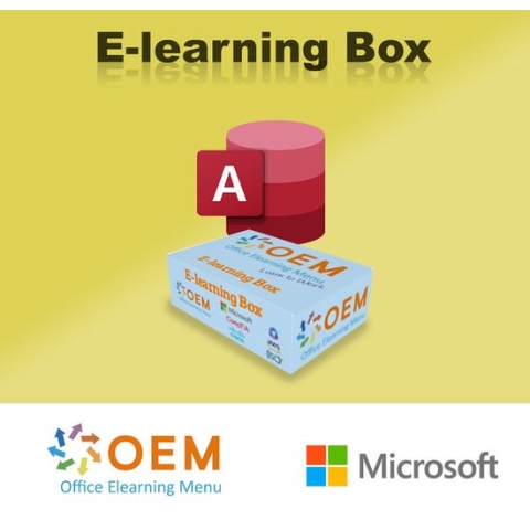Access 2019 365 E-Learning Training Cursus Box