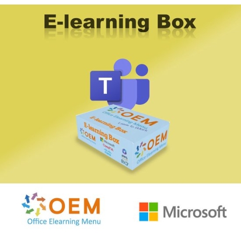 Microsoft Teams 365 E-Learning Training Cursus Box