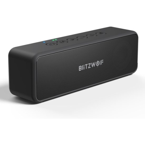 BlitzWolf® BW-WA4 30W soundbar - draadloze luidspreker - Draagbare Bluetooth-luidspreker - Dubbele stuurprogramma's Bas - TWS Stereo - IPX6 Waterdichte - TF-kaart  - AUX Buitenluidspreker - Zwart