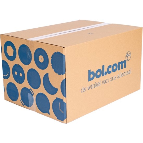 bol.com verzenddoos - 57x42x33 cm - 220 stuks - Amerikaanse vouwdoos - 1 pallet