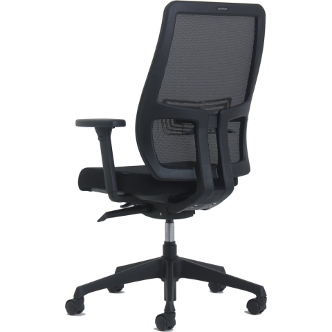 Euroseats Torino NPR 1813 Netwaeve rug en semi gemonteerd geleverd! Incl. 5D armleggers, auto gewichtsregeling, zwarte uitvoering.