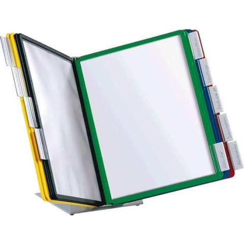 Durable VARIO® wandhouder - 32,7 x 25,1 x 11,6 cm - Inclusief 10 display panelen