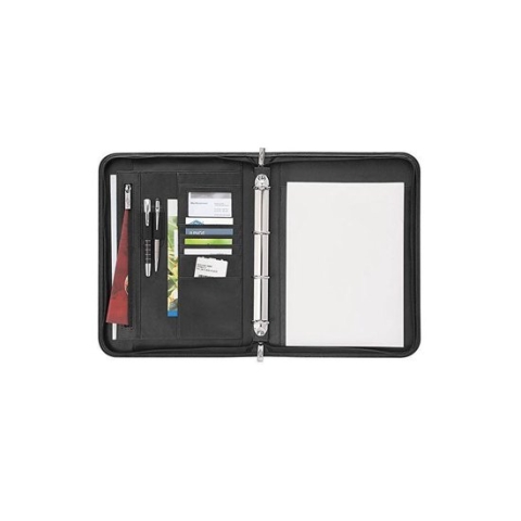 wedo conferentiemap, schrijfmap, accento din a4 kunstleder zwart