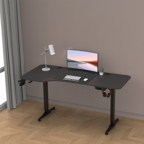 Bureau Oxnard zit sta elektrisch verstelbaar zwart