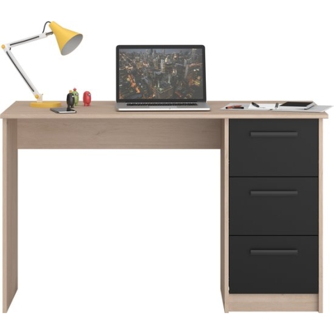 Parisot - Bureau - 121 cm - Zwart