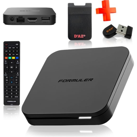 Formuler Z10 SE – 4K IPTV + D'AZ® Kaarthouder