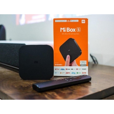 IPTV Android 9 Xiaomi Mi Box S 8 GB Wi-Fi Zwart 4K Ultra HD - Google Assistant /Netflix/Videoland/Disney+