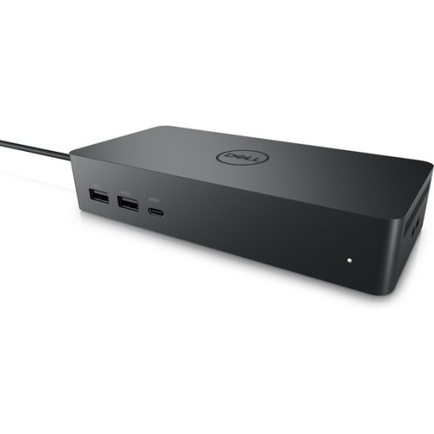 Dell Universal Dock - UD22 - 2 x DisplayPort, 1 x HDMI, 4 x USB-C 3.2 Gen 2,2 x USB-C 3.2 Gen 2, RJ-45, Black
