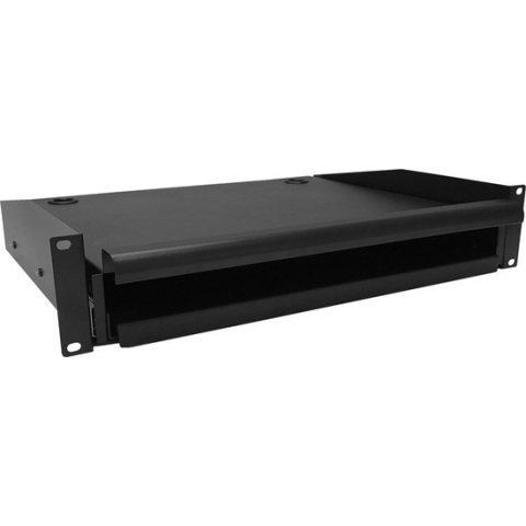 Keyboard and mouse shelf for 19-inch server racks - 2U