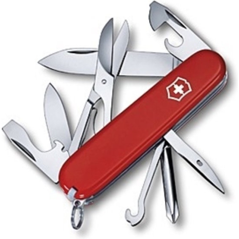 Victorinox Zakmes SwissArmy - SuperTinker - 14 functies - rood