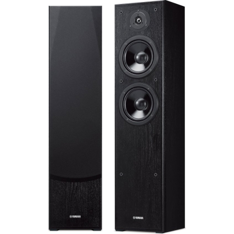 Yamaha NS-F51 – Vloerstaande luidsprekers - Diepe bas – Thuisbioscoop – Zwart (per paar - 2 stuks)