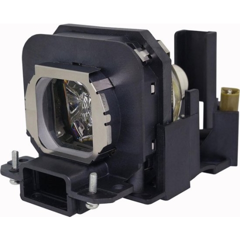 Beamerlamp geschikt voor de PANASONIC PT-AX100 beamer, lamp code ET-LAX100. Bevat originele UHP lamp, prestaties gelijk aan origineel.