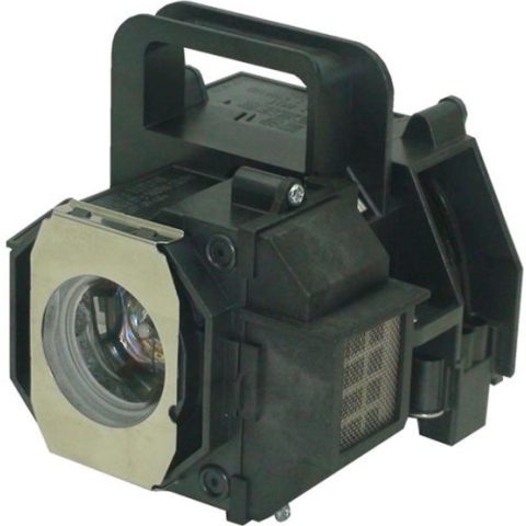 Beamerlamp geschikt voor de EPSON POWERLITE HOME CINEMA 9100 beamer, lamp code LP49 / V13H010L49. Bevat originele P-VIP lamp, prestaties gelijk aan origineel.