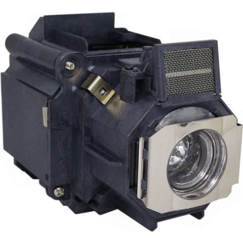 Beamerlamp geschikt voor de EPSON POWERLITE 4100 beamer, lamp code LP62 / V13H010L62. Bevat originele P-VIP lamp, prestaties gelijk aan origineel.