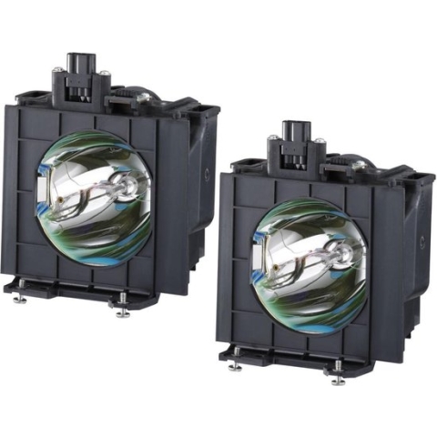 Beamerlamp geschikt voor de PANASONIC PT-D5700UL beamer, lamp code ET-LAD57W. Bevat originele NSHA lamp, prestaties gelijk aan origineel.