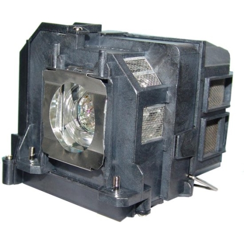 Beamerlamp geschikt voor de EPSON H455C beamer, lamp code LP71 / V13H010L71. Bevat originele P-VIP lamp, prestaties gelijk aan origineel.