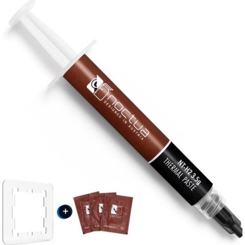 Noctua NT-H2 AM5 Edition + Thermal paste guard - Thermische pasta - 3.5g - 2.81 g/cm³ - grijs