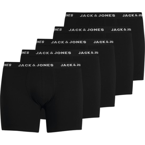 Jack & Jones Boxershort Black 5-pack (Maat: 3XL)
