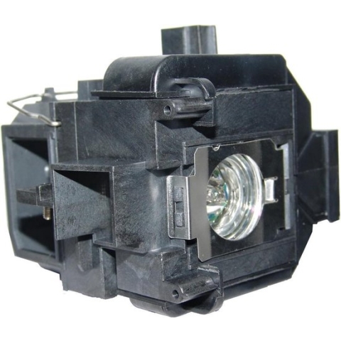 Beamerlamp geschikt voor de EPSON H588B beamer, lamp code LP69 / V13H010L69. Bevat originele P-VIP lamp, prestaties gelijk aan origineel.