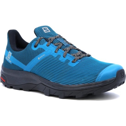 Salomon Outline Prism Goretex Crystal Teal/Black/Vintage Kaki - Maat 46