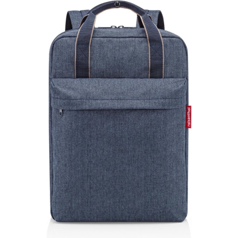 Reisenthel Allday Backpack M Rugzak - 15L - Herringbone Donkerblauw