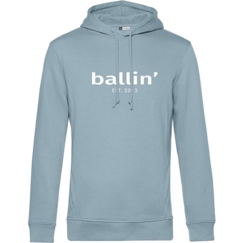 Ballin Est. 2013 - Heren Hoodies Basic Hoodie - Blauw - Maat M