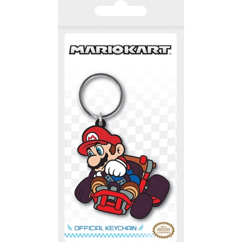 Mario Kart - Mario Drift Rubber Sleutelhanger