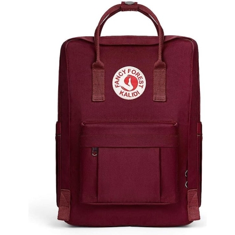 Dagrugzak, voor vol en kinderen, met laptops voor laptops van 15 inch, Wijnrood