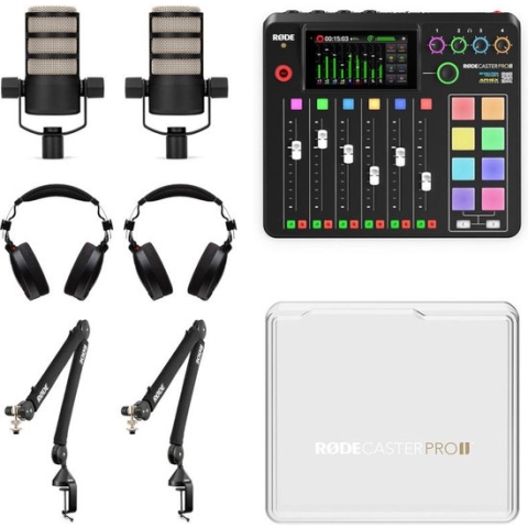 Rode RodeCaster Pro II 2-Personen Bundle