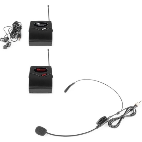 Rondleidingsysteem - Power Dynamics TG40 - Complete set - Zender en ontvanger - UHF