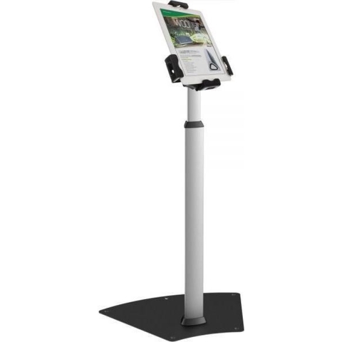 InLine tablet vloerstandaard met diefstalbeveiliging / zwart/grijs
