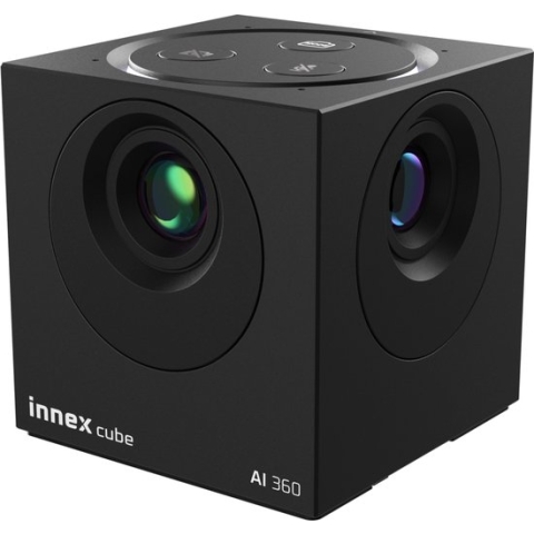 Innex Cube-camera-webcam-360 graden-4K-vergadercamera-conferentiecamera-kantoor